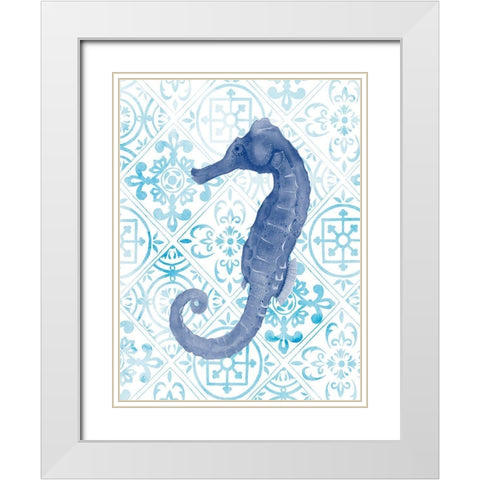 Marine Morocco I White Modern Wood Framed Art Print with Double Matting by Popp, Grace