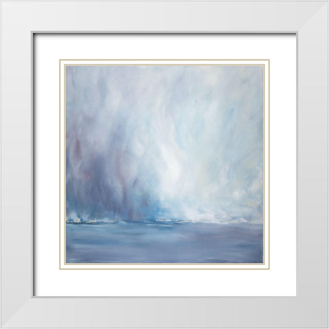 Steeped in Truth White Modern Wood Framed Art Print with Double Matting by Contacessi, Julia