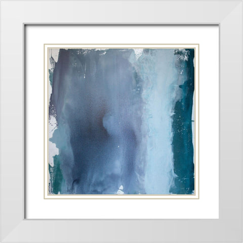 Lost in Stillness White Modern Wood Framed Art Print with Double Matting by Contacessi, Julia