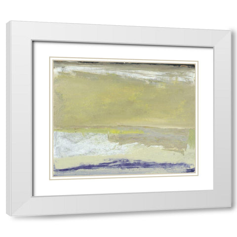 Horizon at Daybreak I White Modern Wood Framed Art Print with Double Matting by Gordon, Sharon