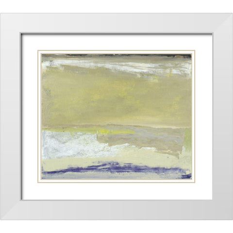 Horizon at Daybreak I White Modern Wood Framed Art Print with Double Matting by Gordon, Sharon