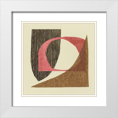 Sketches of Spain II White Modern Wood Framed Art Print with Double Matting by Stramel, Renee W.