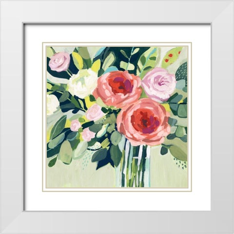 Let the Light In I White Modern Wood Framed Art Print with Double Matting by Borges, Victoria