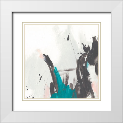 Extant II White Modern Wood Framed Art Print with Double Matting by Vess, June Erica