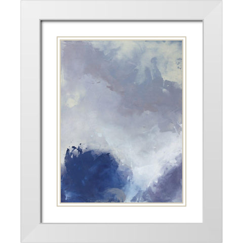 Sugar Plum Dust I White Modern Wood Framed Art Print with Double Matting by Contacessi, Julia