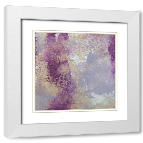 Winters Garden II White Modern Wood Framed Art Print with Double Matting by Contacessi, Julia