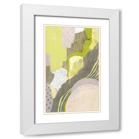 Sun Fleck I White Modern Wood Framed Art Print with Double Matting by Popp, Grace