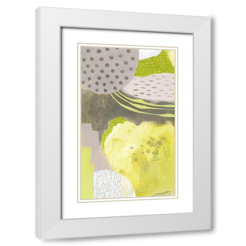 Sun Fleck II White Modern Wood Framed Art Print with Double Matting by Popp, Grace