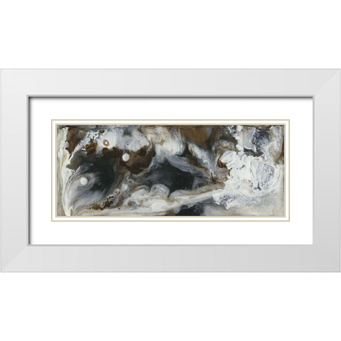 Transmutation VIII White Modern Wood Framed Art Print with Double Matting by Bramma, Lila