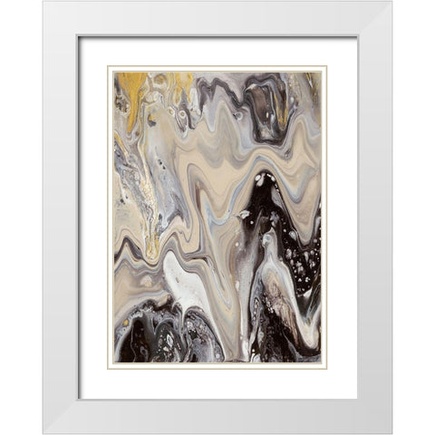 Master of Cycles White Modern Wood Framed Art Print with Double Matting by Bramma, Lila