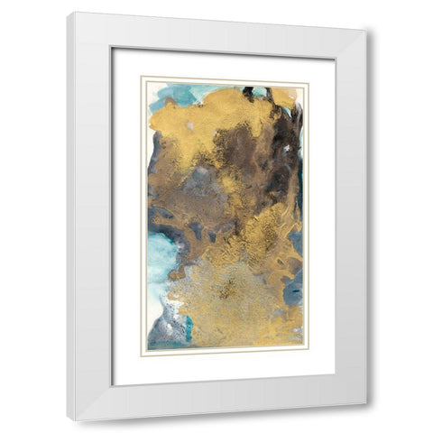 Align with Life IV White Modern Wood Framed Art Print with Double Matting by Bramma, Lila