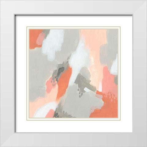 Aymara I White Modern Wood Framed Art Print with Double Matting by Vess, June Erica