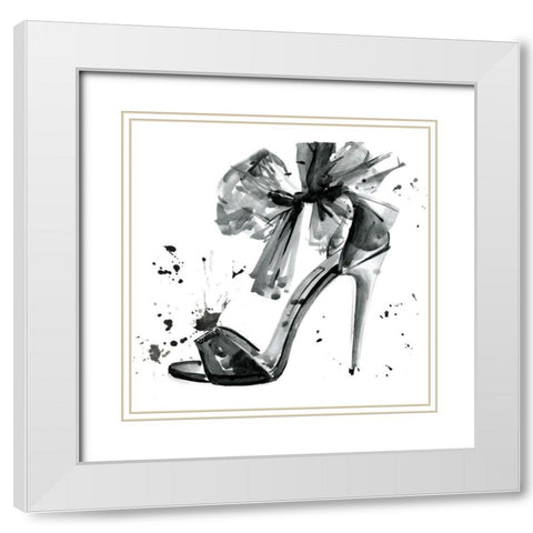 Glamourous II White Modern Wood Framed Art Print with Double Matting by Parker, Jennifer Paxton