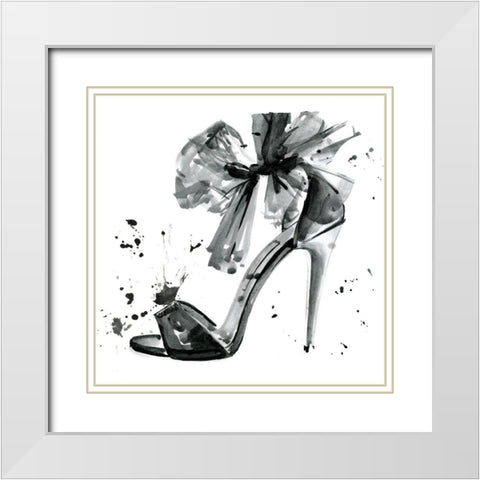 Glamourous II White Modern Wood Framed Art Print with Double Matting by Parker, Jennifer Paxton