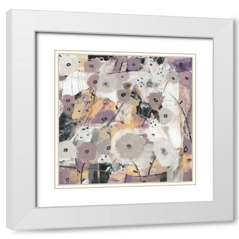 Edit II White Modern Wood Framed Art Print with Double Matting by OToole, Tim