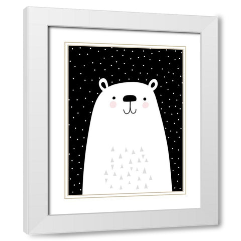 Mix and Match Animal IV White Modern Wood Framed Art Print with Double Matting by Borges, Victoria
