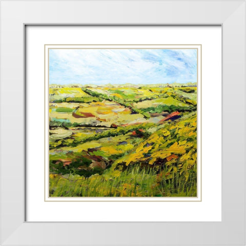 Ambleside White Modern Wood Framed Art Print with Double Matting by Friedlander, Allan