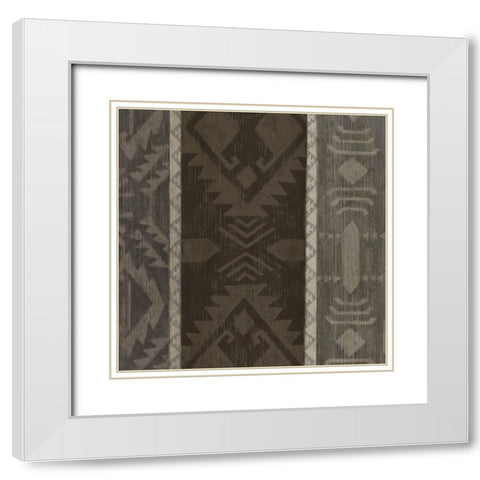 Weathered Road I White Modern Wood Framed Art Print with Double Matting by Zarris, Chariklia