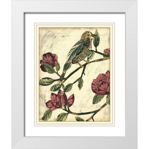 Victorian Serenade I White Modern Wood Framed Art Print with Double Matting by Zarris, Chariklia