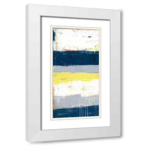 On the Boardwalk I White Modern Wood Framed Art Print with Double Matting by Ashley, Erin