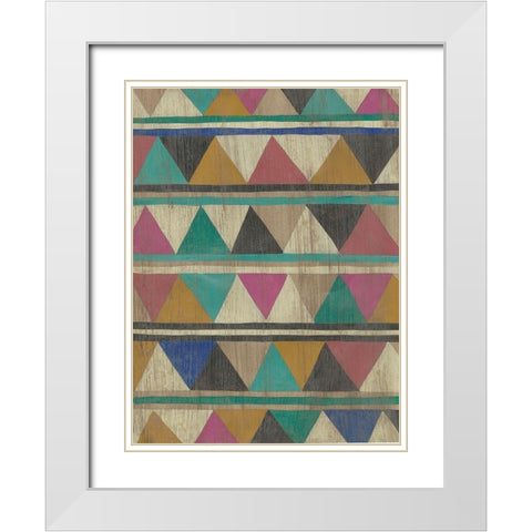 Homecoming II White Modern Wood Framed Art Print with Double Matting by Zarris, Chariklia