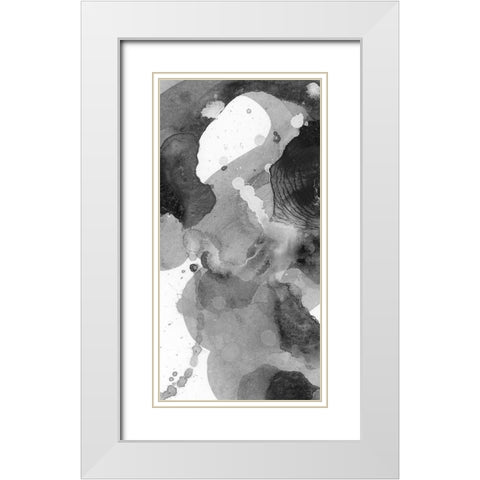 Entranced III White Modern Wood Framed Art Print with Double Matting by Chandler, Sharon
