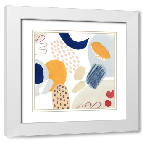Tropical Traffic VI White Modern Wood Framed Art Print with Double Matting by Popp, Grace