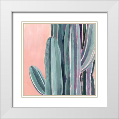 Desert Dawn IV White Modern Wood Framed Art Print with Double Matting by Popp, Grace