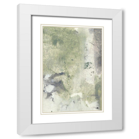 Peace, Love, Joy I White Modern Wood Framed Art Print with Double Matting by Combs, Joyce