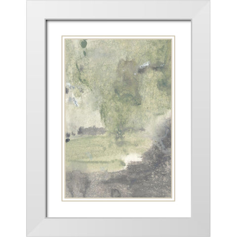 Peace, Love, Joy II White Modern Wood Framed Art Print with Double Matting by Combs, Joyce