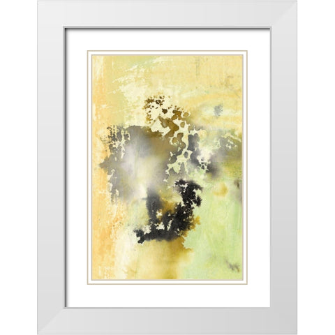 Shining Moment I White Modern Wood Framed Art Print with Double Matting by Combs, Joyce