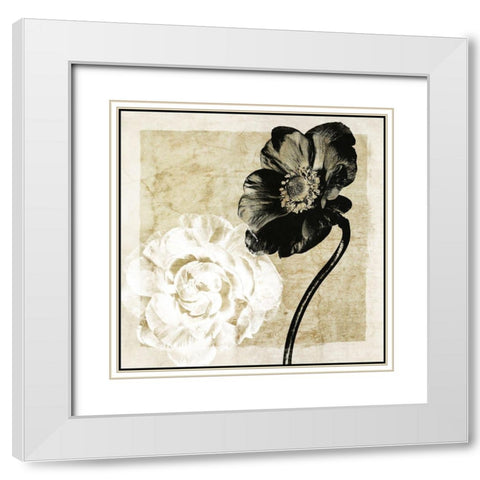 Light From Darkness I White Modern Wood Framed Art Print with Double Matting by Zalewski, Christine