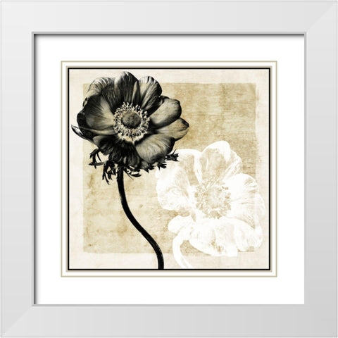 Light From Darkness II White Modern Wood Framed Art Print with Double Matting by Zalewski, Christine