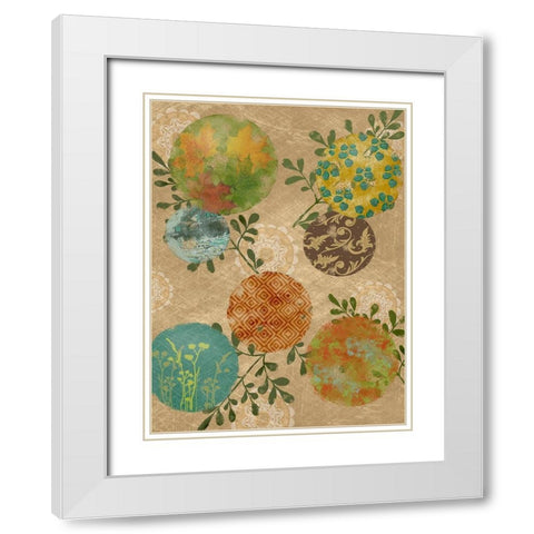 Magic I White Modern Wood Framed Art Print with Double Matting by Reynolds, Jade