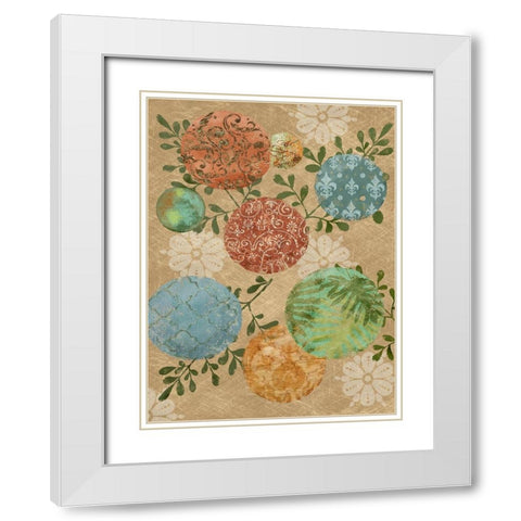 Magic II White Modern Wood Framed Art Print with Double Matting by Reynolds, Jade