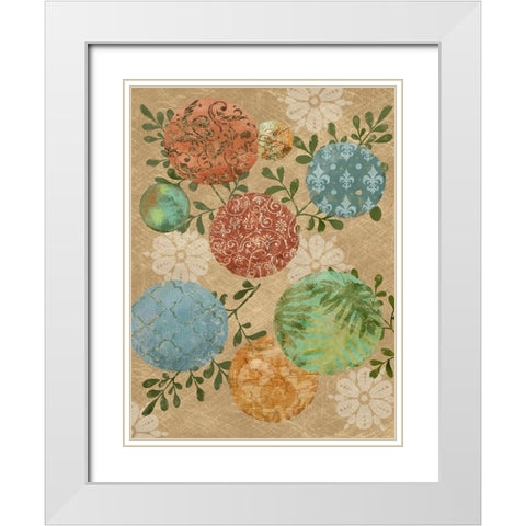 Magic II White Modern Wood Framed Art Print with Double Matting by Reynolds, Jade