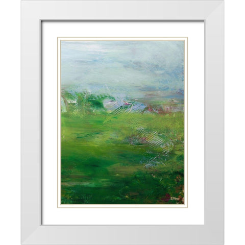 The Cape II White Modern Wood Framed Art Print with Double Matting by Friedlander, Allan