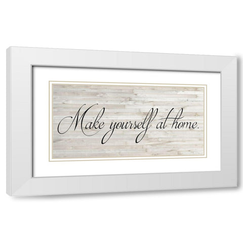 Family Inspiration IV White Modern Wood Framed Art Print with Double Matting by Ludwig, Alicia