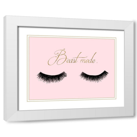 Girl Boss II White Modern Wood Framed Art Print with Double Matting by Ludwig, Alicia