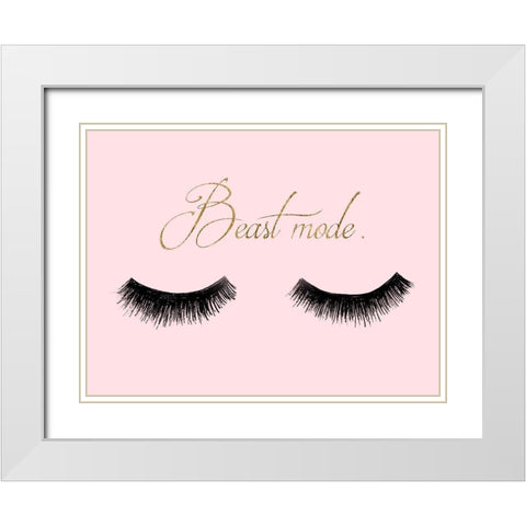 Girl Boss II White Modern Wood Framed Art Print with Double Matting by Ludwig, Alicia
