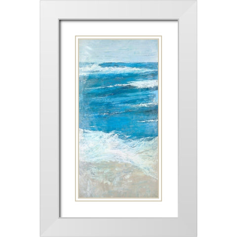 The Shoals White Modern Wood Framed Art Print with Double Matting by Wilkins, Suzanne