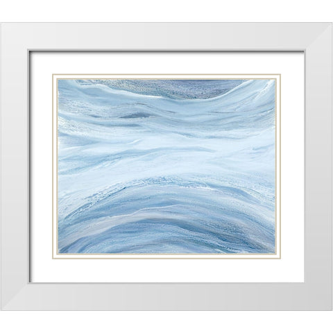 Just Add Air I White Modern Wood Framed Art Print with Double Matting by Guererra, Teodora