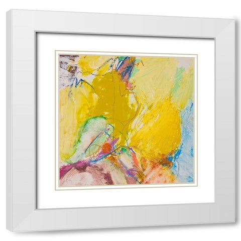 Crystal White Modern Wood Framed Art Print with Double Matting by Friedlander, Allan