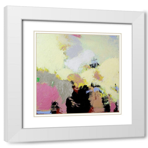 Warped Passages White Modern Wood Framed Art Print with Double Matting by Friedlander, Allan