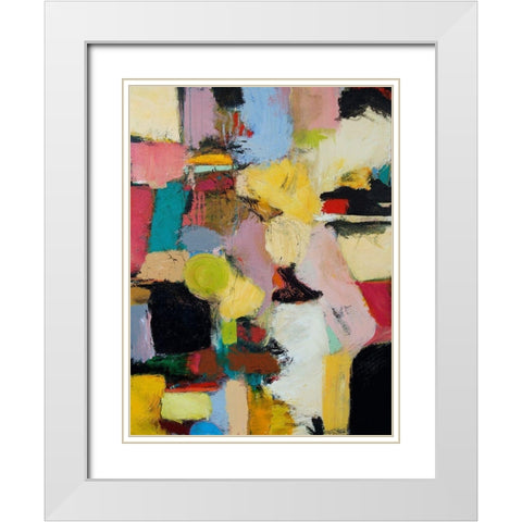 Engine White Modern Wood Framed Art Print with Double Matting by Friedlander, Allan