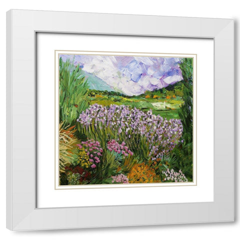 California Dreaming White Modern Wood Framed Art Print with Double Matting by Friedlander, Allan