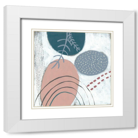 Opening Night VI White Modern Wood Framed Art Print with Double Matting by Zarris, Chariklia