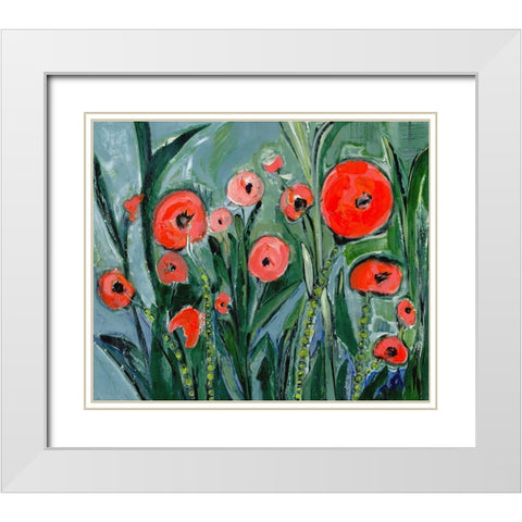 Oodles of Doodles III White Modern Wood Framed Art Print with Double Matting by Daavettila, Tara