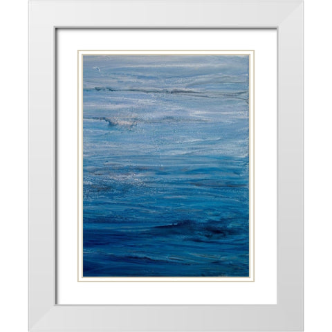 Going Nowhere II White Modern Wood Framed Art Print with Double Matting by Guererra, Teodora