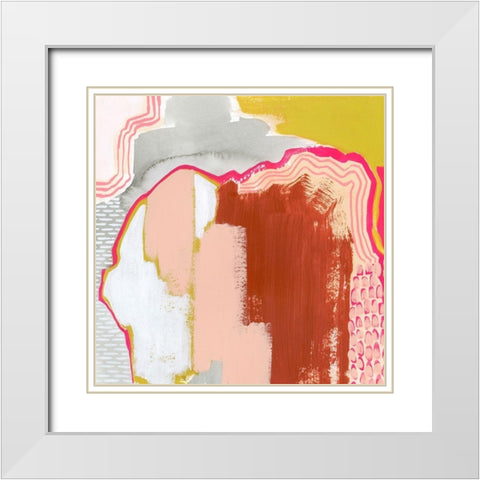 Deserted II White Modern Wood Framed Art Print with Double Matting by Popp, Grace